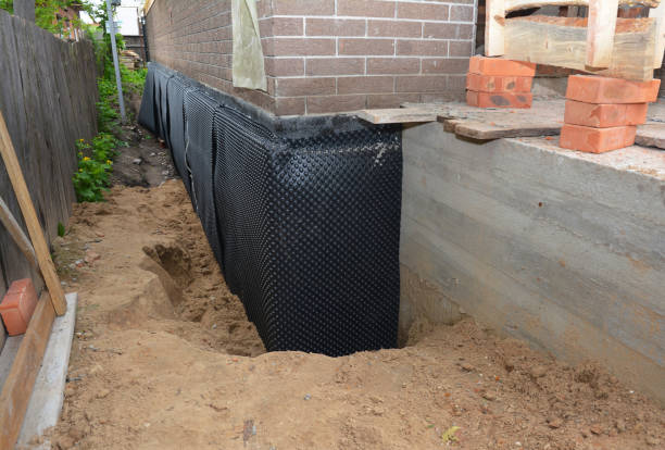 Happy homeowners after waterproofing job in River Grove